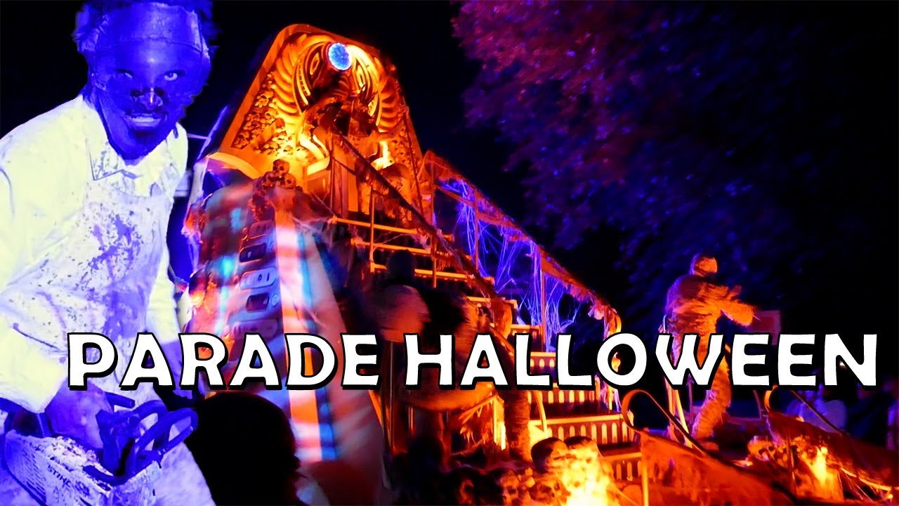 DÉFILÉ DES MONSTRES VERSION NOCTURNE PEUR SUR LE PARC 2023 ! (Halloween au Parc Astérix)