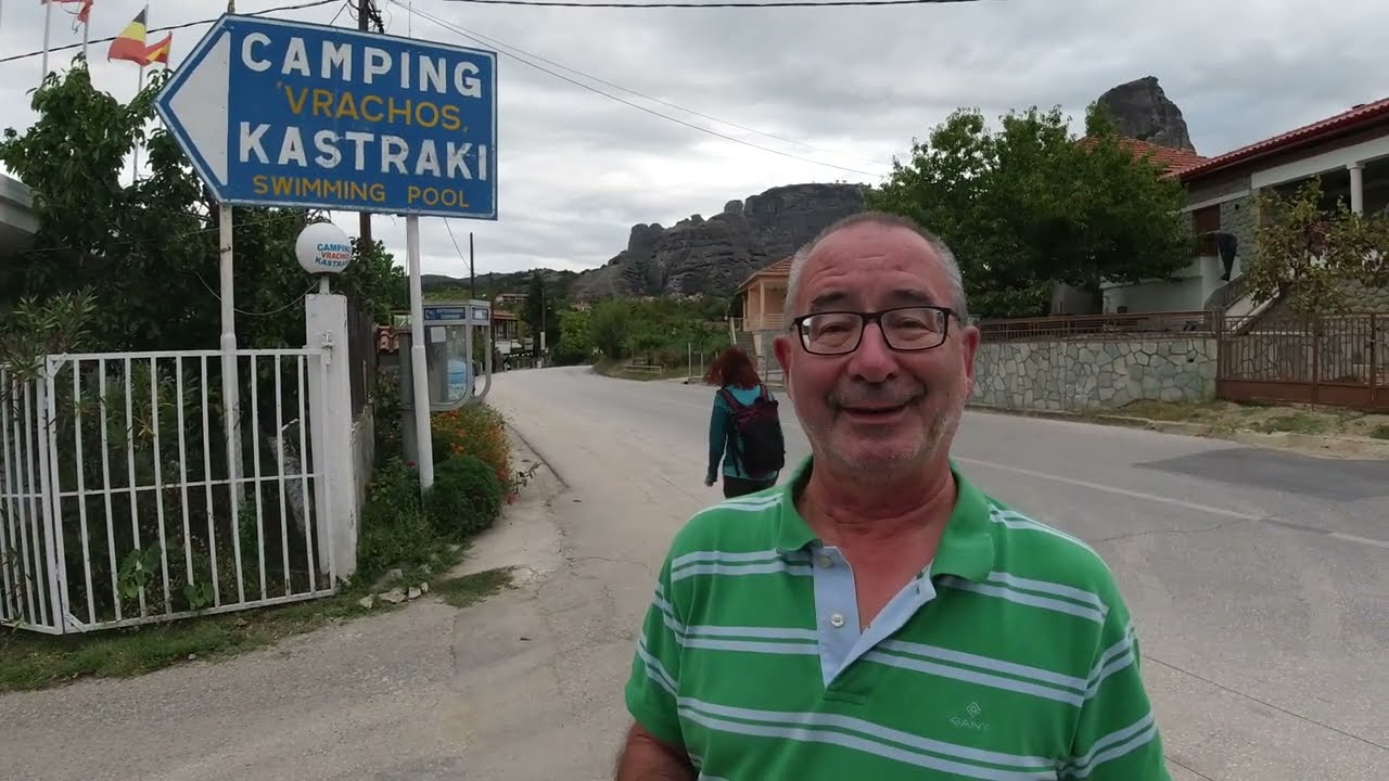Meteora, Kastraki, Campsite Vrachos, Platzvorstellung