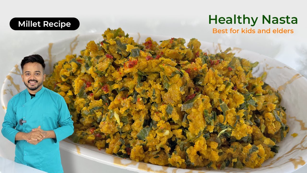 ऐसा नास्ता जितना बनाओगे उतना कम पड़ेगा Quick & Healthy Nasta Recipe | Dungarbhaji Bhuko Recipe