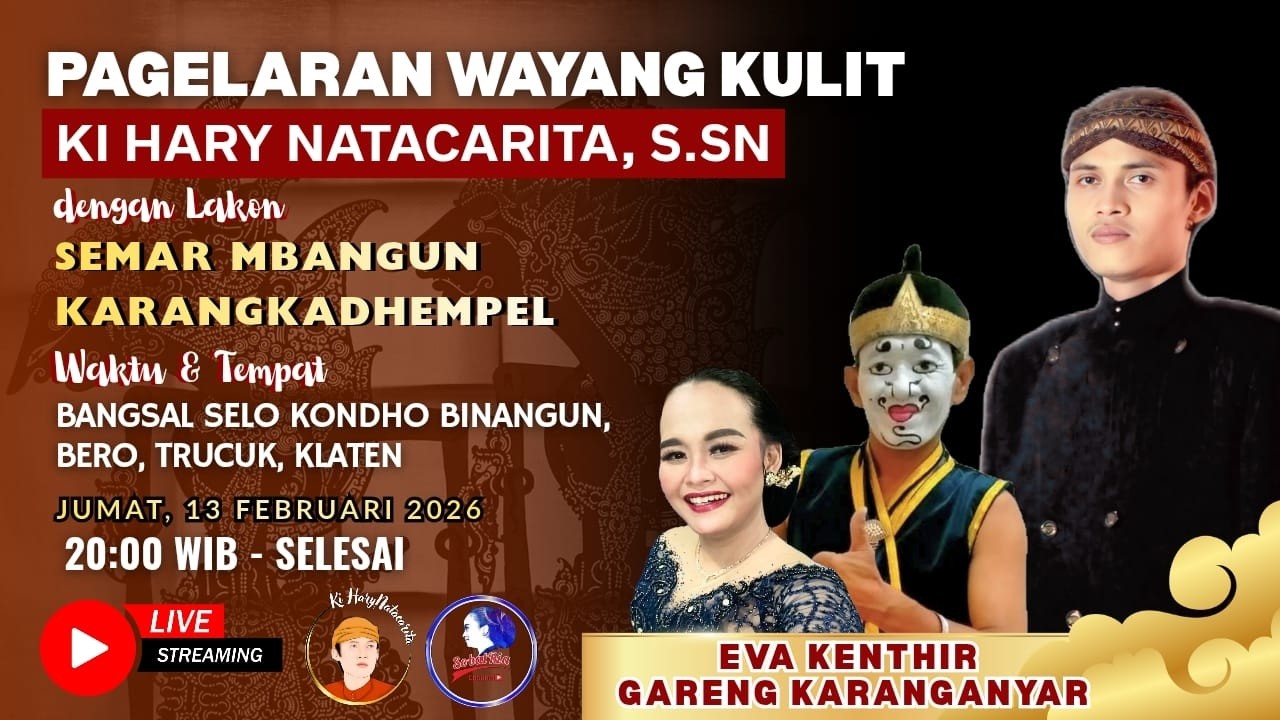 LIVE Ki Hary Nata Carita / Bt Eva Kenthir & Gareng Karanganyar / Bero, Trucuk, Klaten