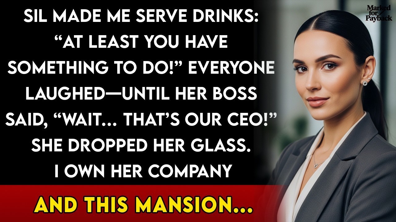 My Sister Called Me A 'Poor Waitress' At The Party—Until Her Boss Recognized Me As His CEO!