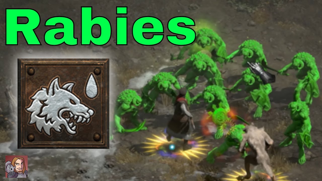 D2R Skills & Abilities - Rabies, Shapeshifting (Druid)