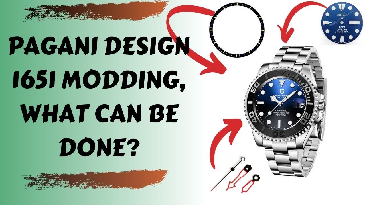 Pagani Design / bersigar PD1651 Modding, What Parts Fit And Which Dont (PD Yatchmaster MOD 2020 )