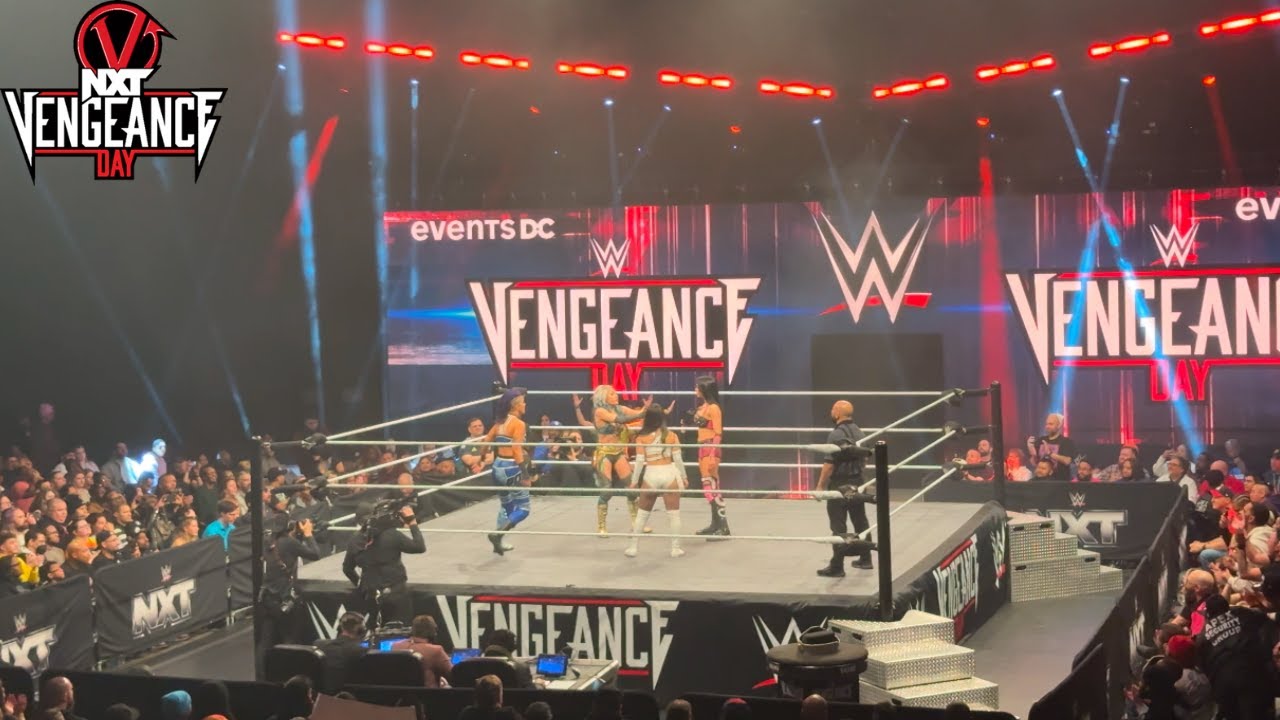 Giulia VS Bayley VS Roxanne Perez VS Cora Fatal 4-Way SURPRISE ENDING NXT Vengeance Day 02/15/25