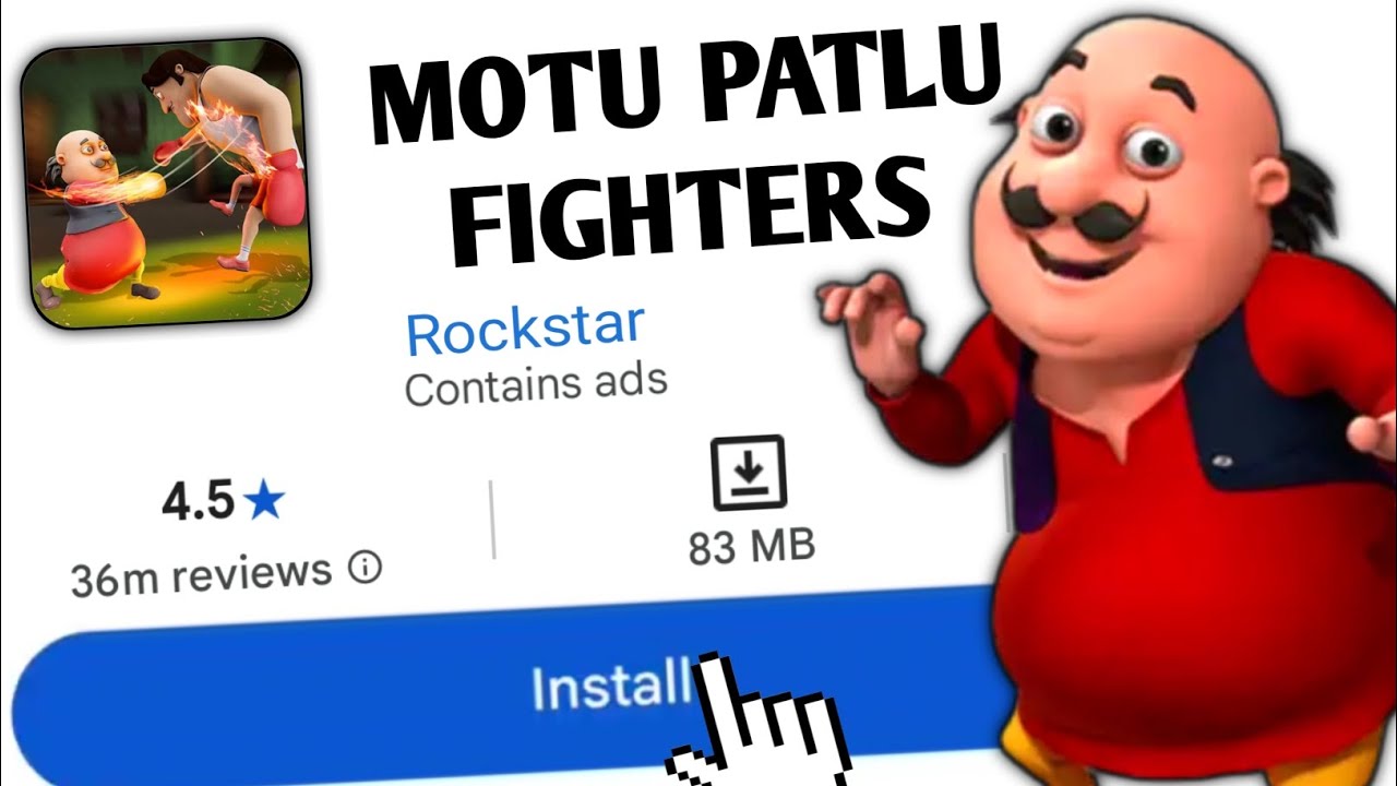 I PLAY YOUR FAVOURITE CARTOON GAMES ON MY MOBILE 