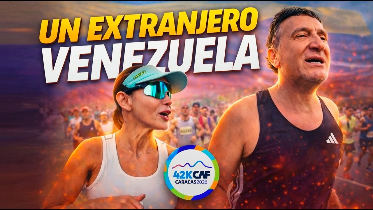 Un extranjero corre en VENEZUELA y sucede ESTO