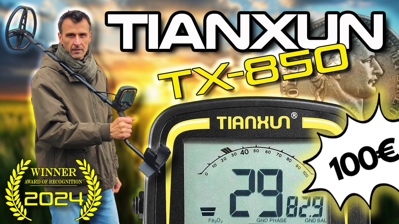 TIANXUN TX-850: мощный и недорогой металлоискатель!