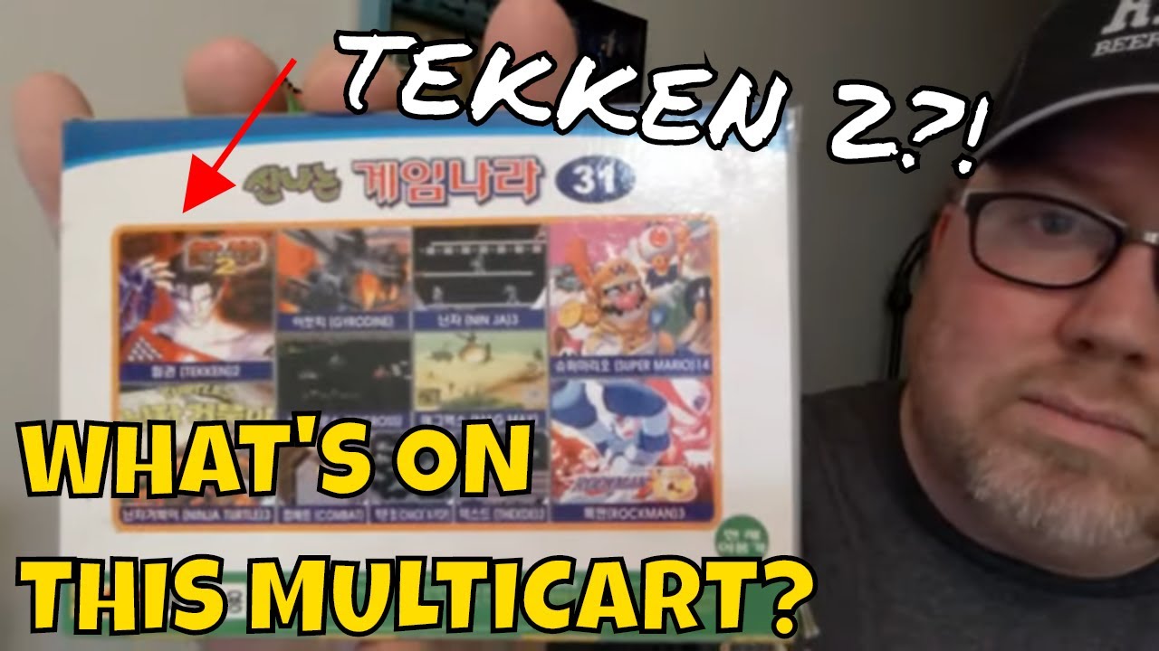 TEKKEN 2 для NES?! Что же на этом пиратском мультикартридже для Famicom?