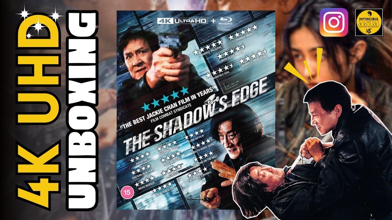 THE SHADOW'S EDGE 捕風追影 - Cineasia 4K UHD Blu-ray Unboxing & Review