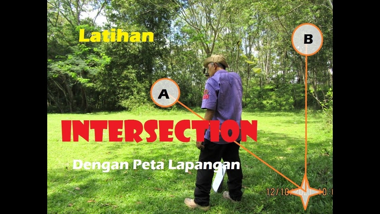 LATIHAN INTERSECTION MENGGUNAKAN PETA LAPANGAN