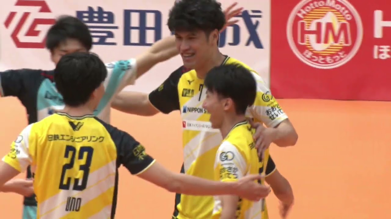 2023-24 V.LEAGUE 第36戦 日本製鉄堺ブレイザーズ vs ジェイテクトSTINGS（2024.3.17 in 大浜だいしんアリーナ）
