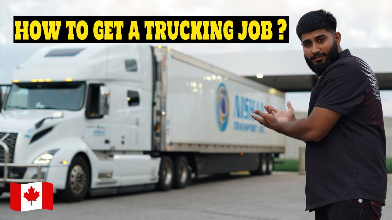 How to get a trucking job as a new driver in Canada 🇨🇦 | My tips for new drivers