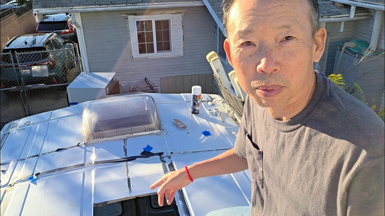 Installing CountyMod 12V AC unit- Ford Transit conversion continues 