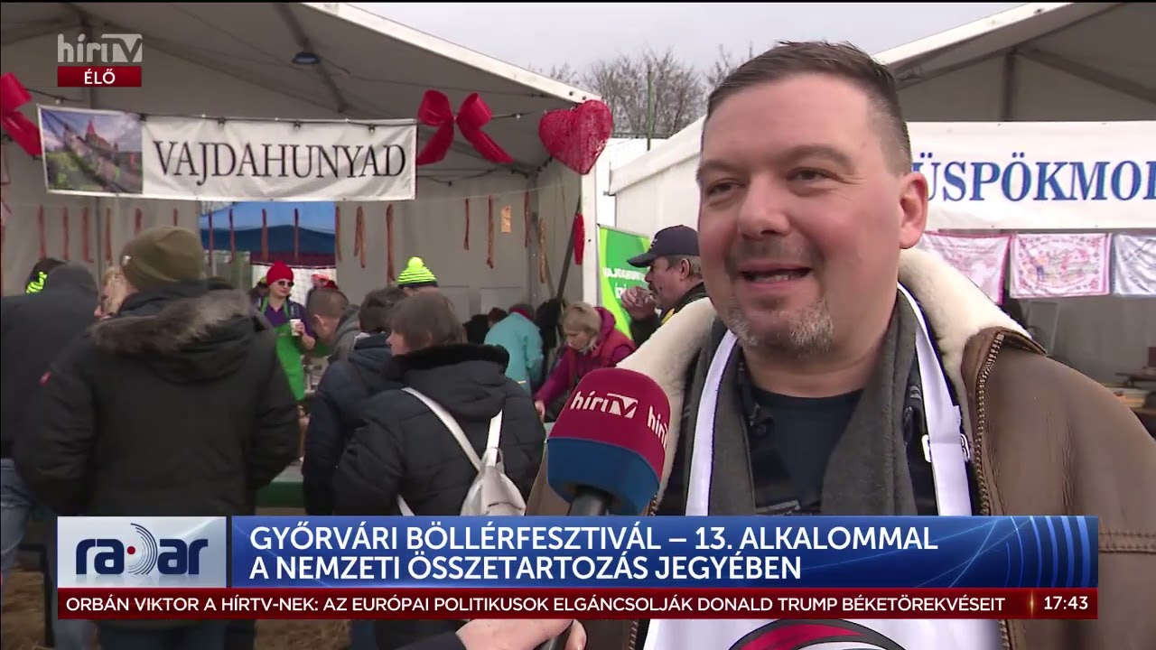 Győrvári böllérfesztivál – 13. alkalommal a nemzeti összetartozás jegyében - HírTV