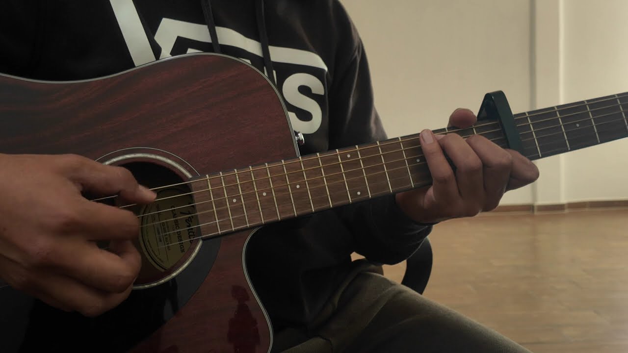 Nuestro Dios - C.F (COVER GUITARRA ELECTROACUSTICA)