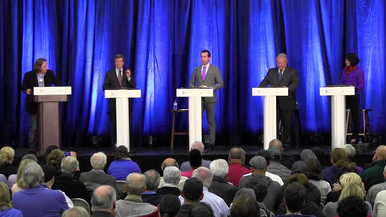 Toronto Mayoral Debate - October 5, 2014 - Part 2