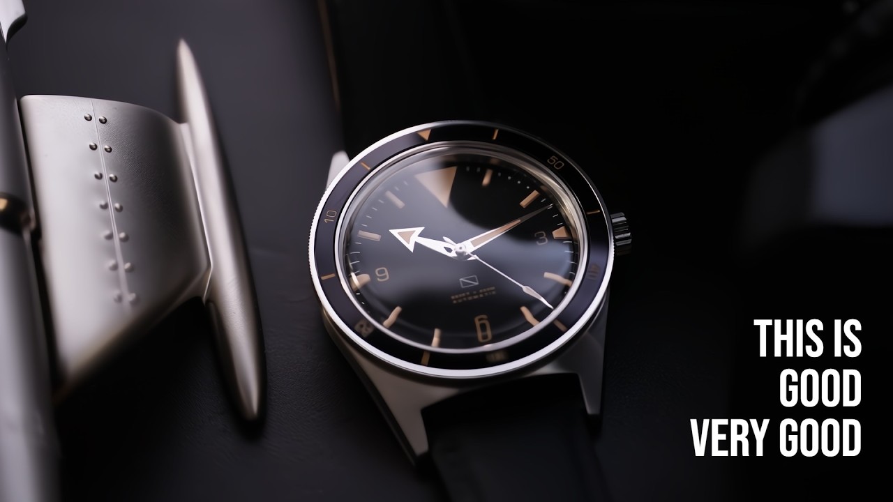 This Affordable Vintage Dive Watch take Inspiration for the most Iconic Divers of All Time