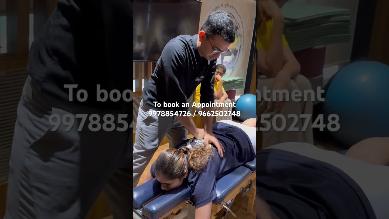 #chiropractic #chiropracticadjustment #physiotherapy #surat #chiropractictherapy #backpainrelief