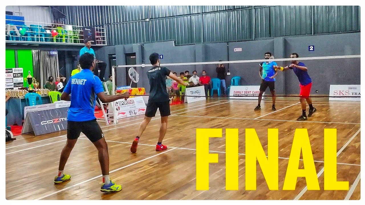 BENNET/SHYAM PRASADVS SHIVASHANKAR/SUNJITH: 2ND ASWIN PAUL MEMORIAL ORGANISED BY ULTIMATE SPORTS '21
