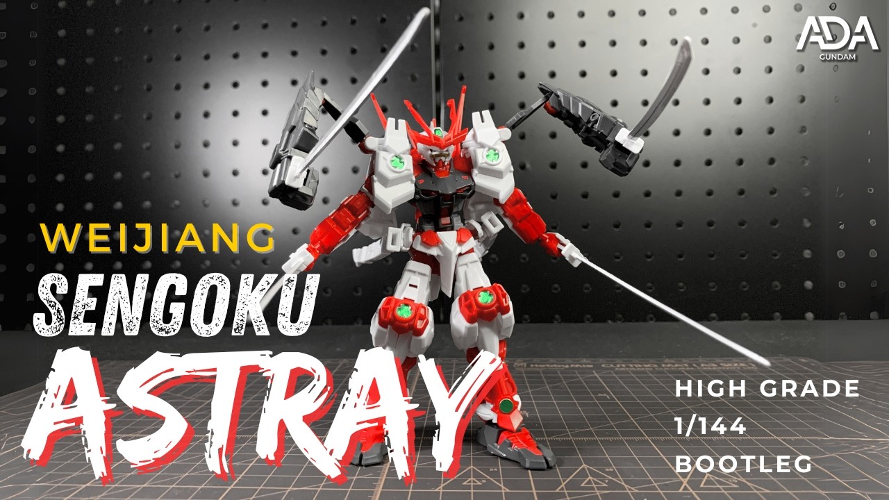 BOOTLEG KEREN LAGI..❗❗ | HG Sengoku Astray WeiJiang #review #gundam