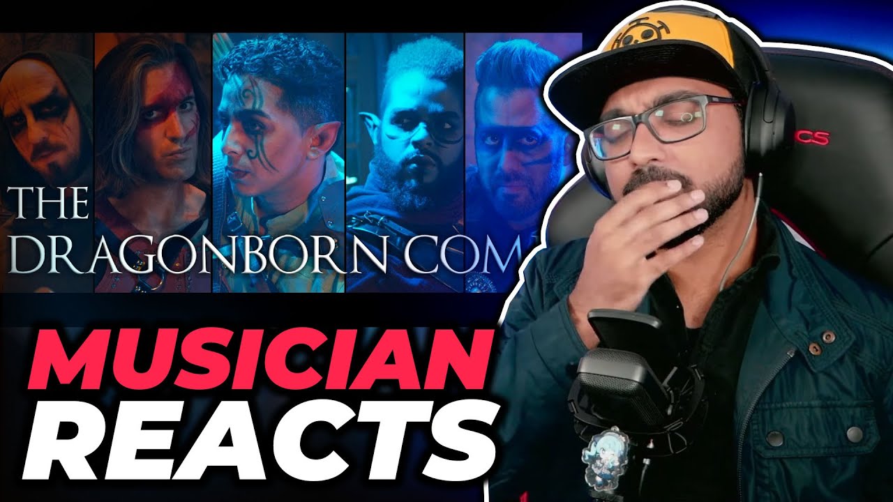Musician and Gamer Reacts to VoicePlay - The Dragonborn Comes Skyrim | VoicePlay feat. Omar Cardona