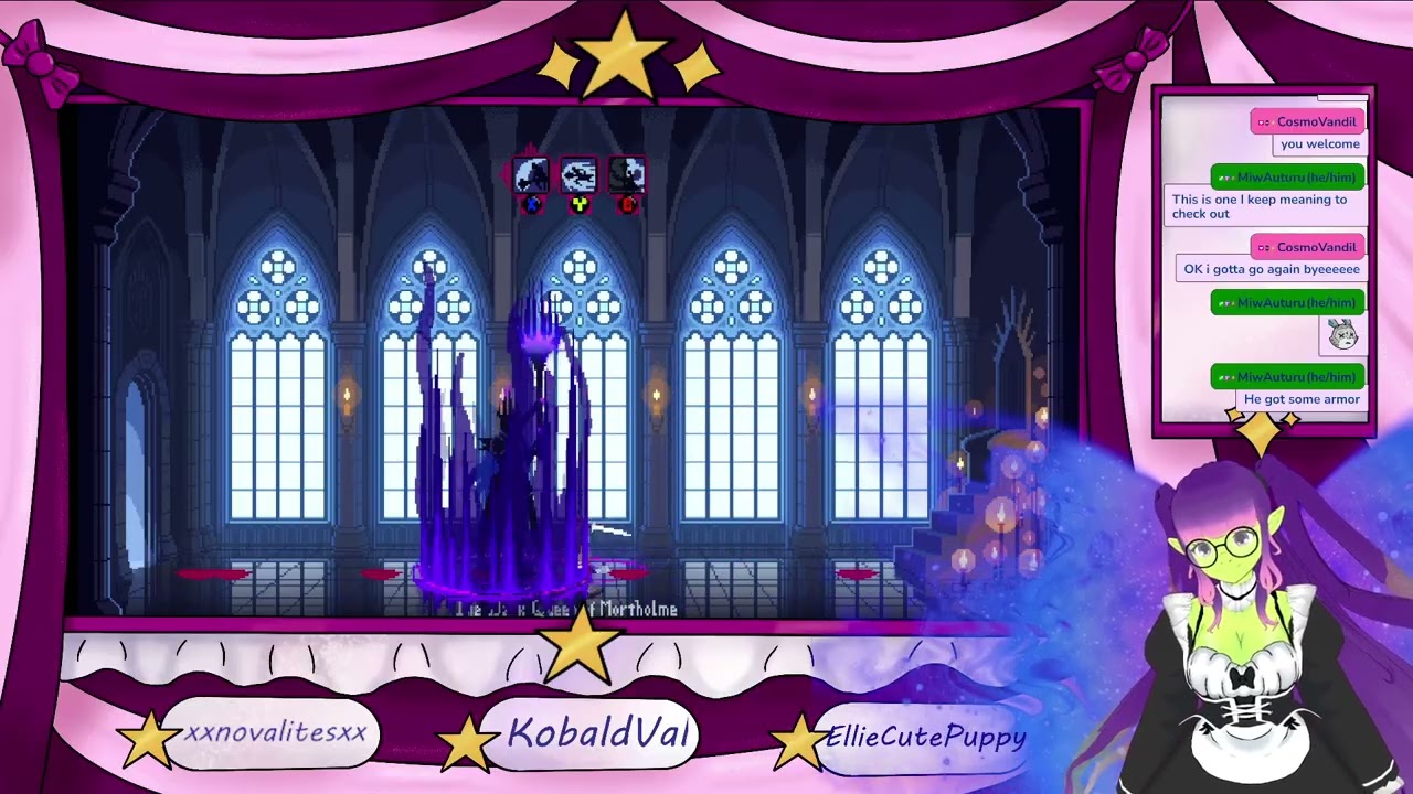 zag tries out the dark queen of mortholme