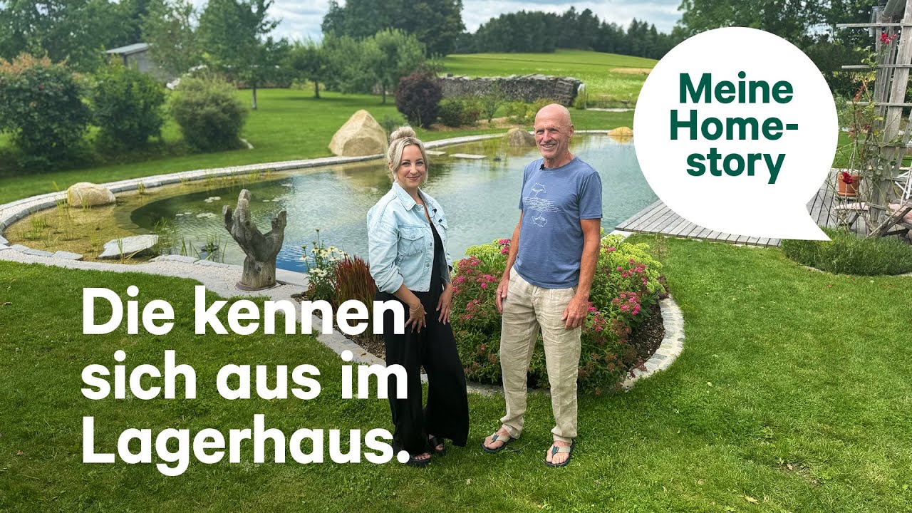 Lagerhaus Homestory: Natur und Entspannung im eigenen Schwimmteich