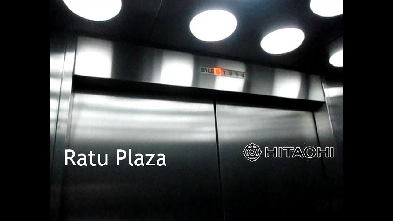 Old Hitachi Traction Elevators at Ratu Plaza, Jakarta