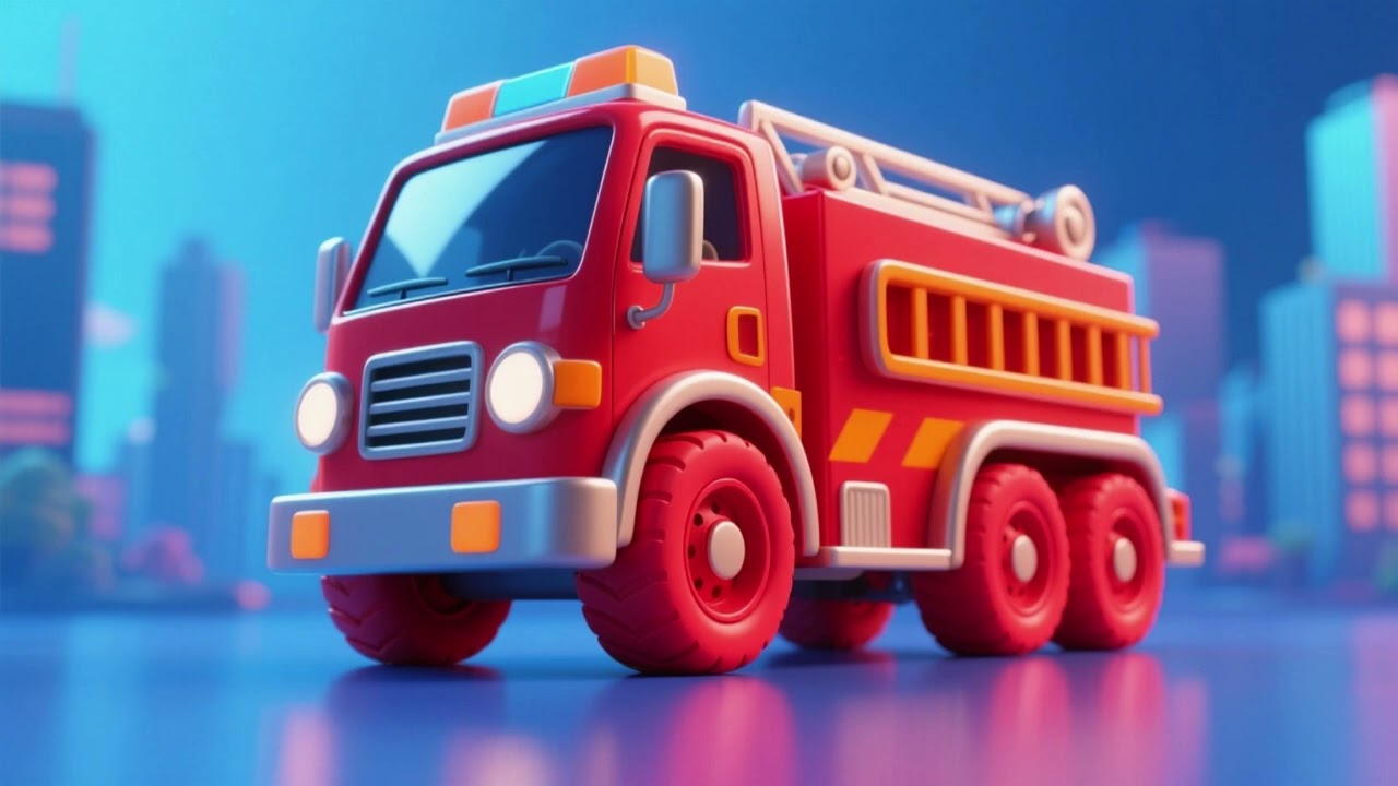 Feuerwehrwagenräder tippen tippen tippen – Kinderlied & Mitmach-Reim