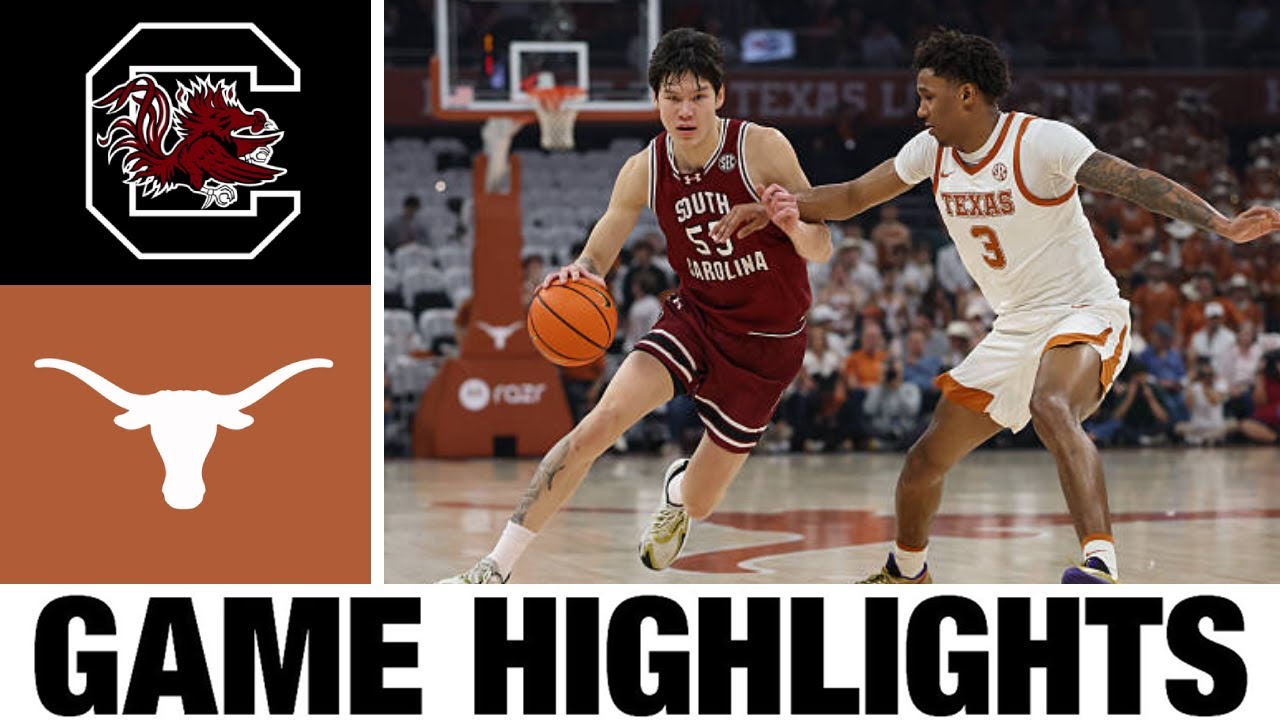 South Carolina vs Texas Highlights | Men's Basketball | College Basketball 2026