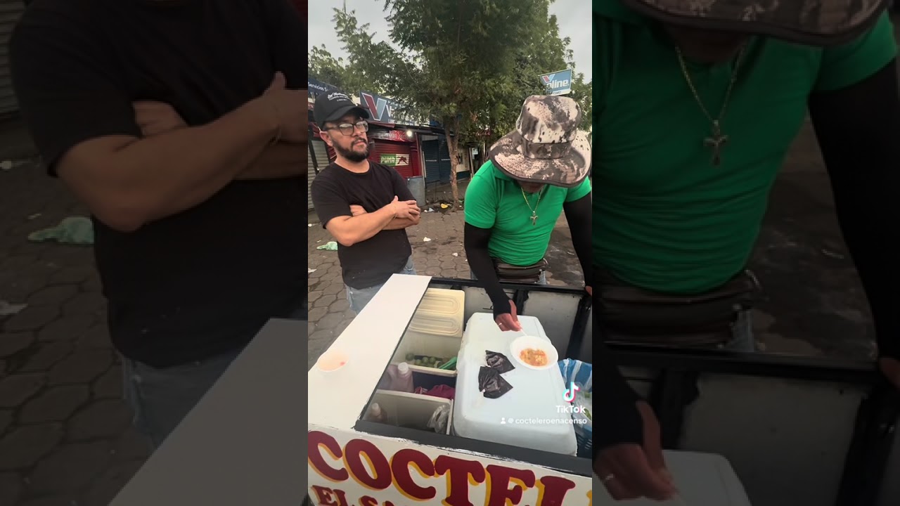 Ruta de los cocteles en la ciudad de leon Nicaragua en esta ocasión en la terminal de buses 