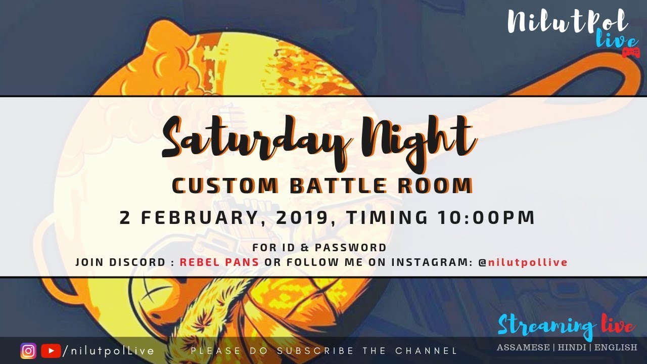Saturday Night Custom Battle | 100 Subs Special |  PUBG Mobile | LIVE STREAM | Assamese