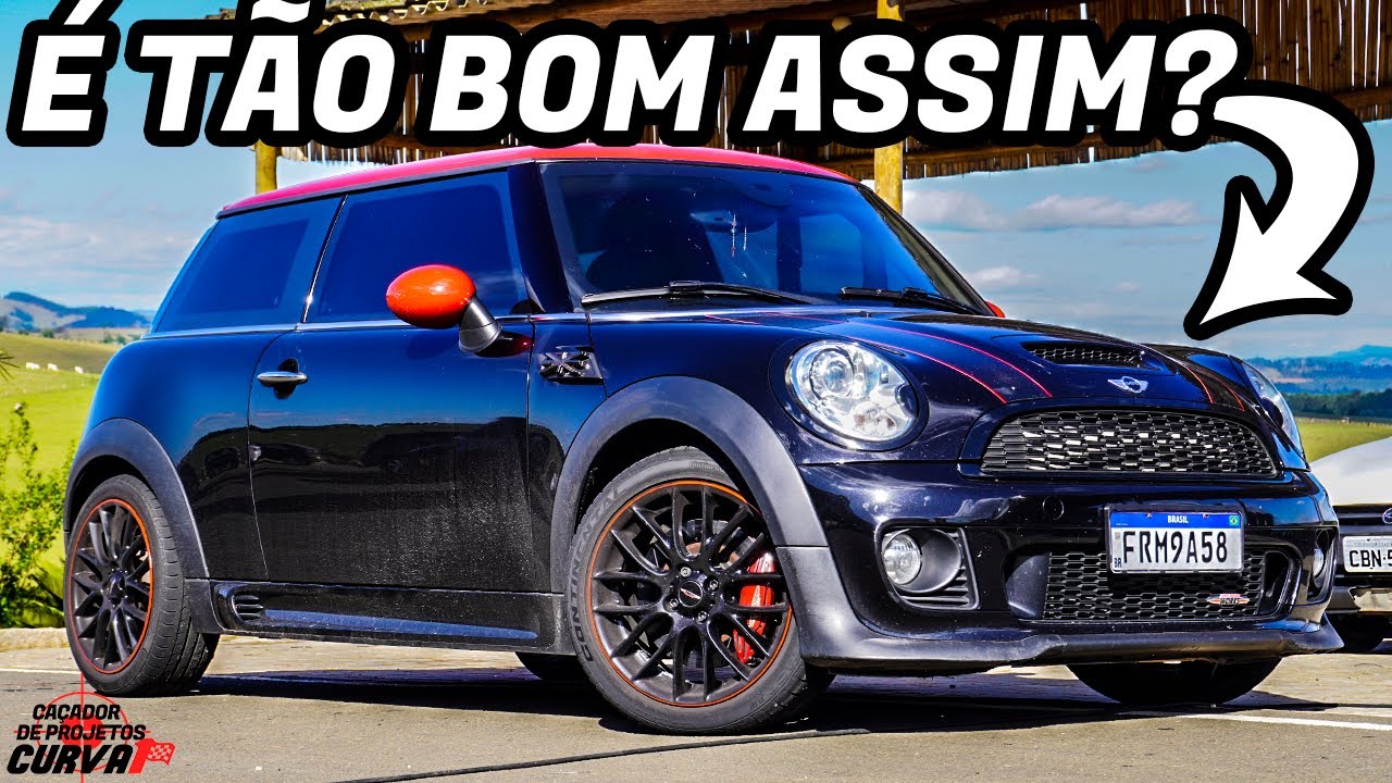 Mini Cooper JCW acelerando no autódromo junto com carros de corrida!! (Onboard Haras Tuiutí)