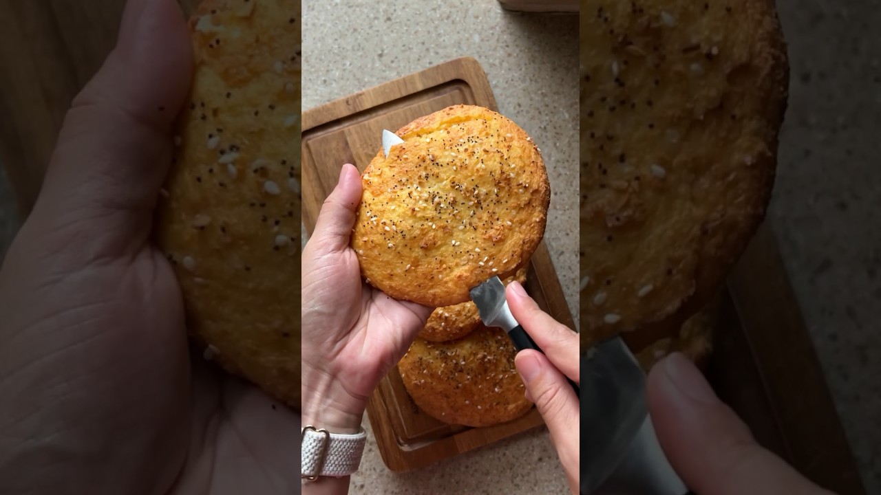 PAN KETO SIN GLUTEN (5 INGREDIENTES) #panketo #recetasketo #pansingluten #pansaludable #keto