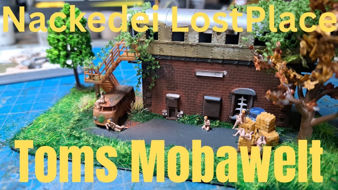 Lostplace Stellwerk Diorama