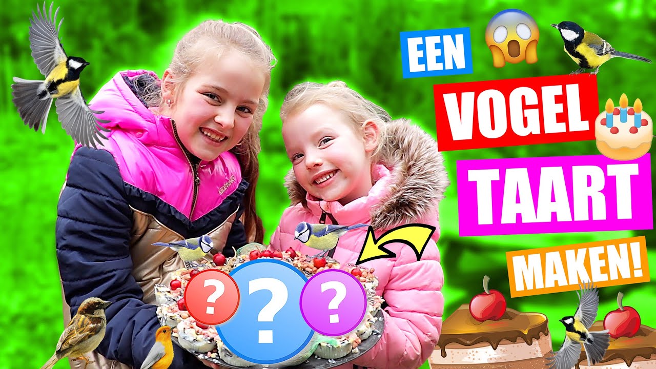 D.I.Y. ZELF EEN VOGEL TAART MAKEN!! [Met Cupcakes Die Alle Vogels Lekker Vinden] &hearts;DeZoeteZusjes&hearts;