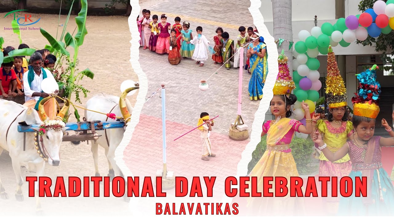 Celebrating the colors, culture, and traditions that make us proud -Traditional Day at ECR school✨🎉