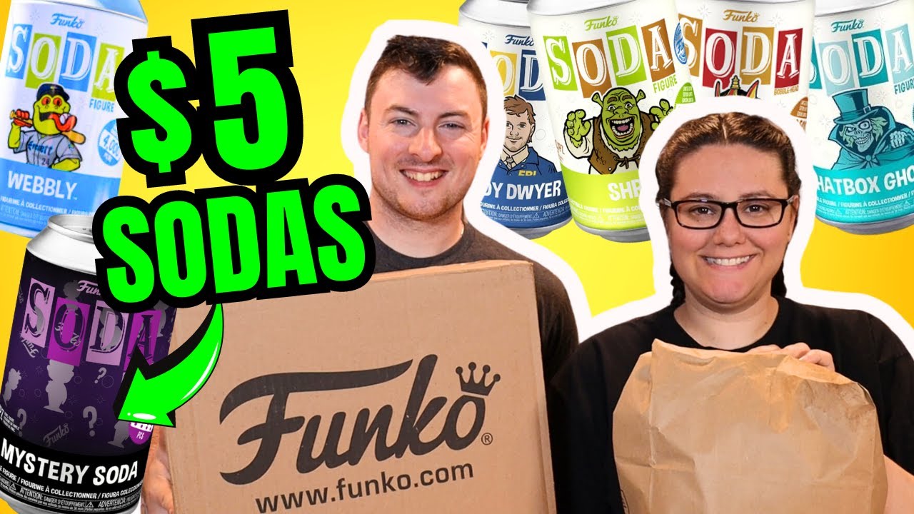 Opening Up More $5 Mystery Funko Sodas! Plus Webbly & Shrek!