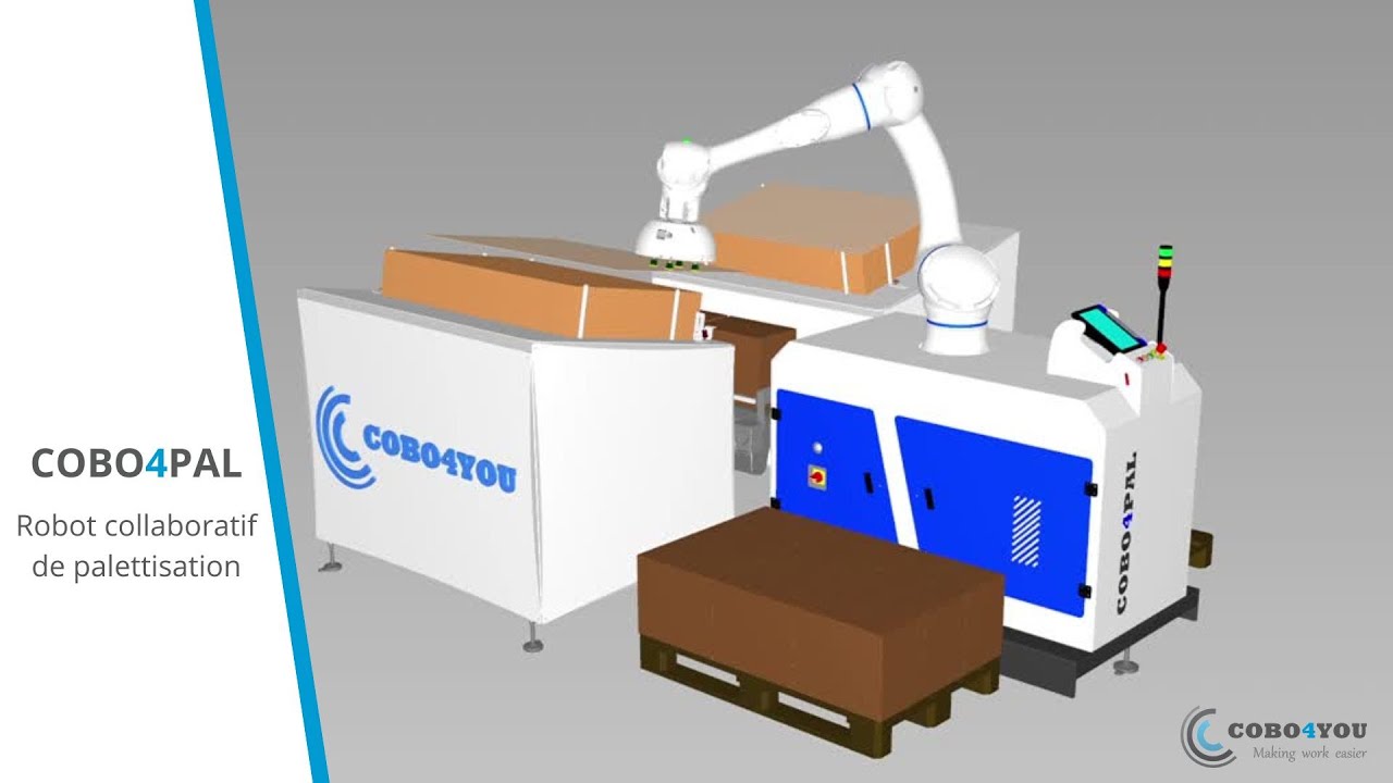 Robot collaboratif de palettisation COBO4PAL
