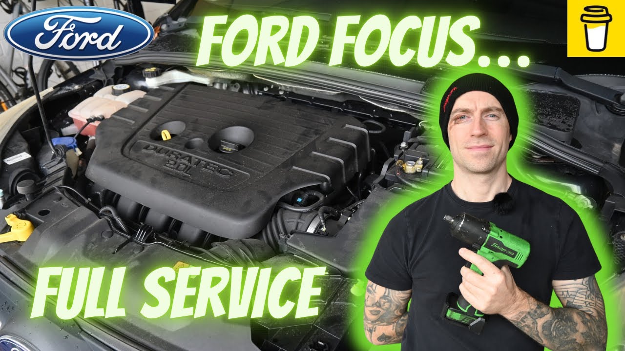 Полное обслуживание Ford Focus: пошаговое руководство (масло, фильтры и свечи зажигания) | Эконом...