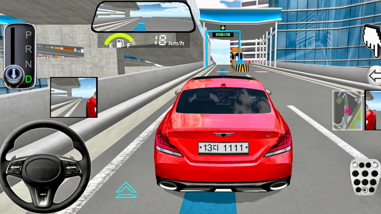 New Red Mercedes G-63 For Parking 3d Driving Class android game play || Car Game #gameplay #cargame