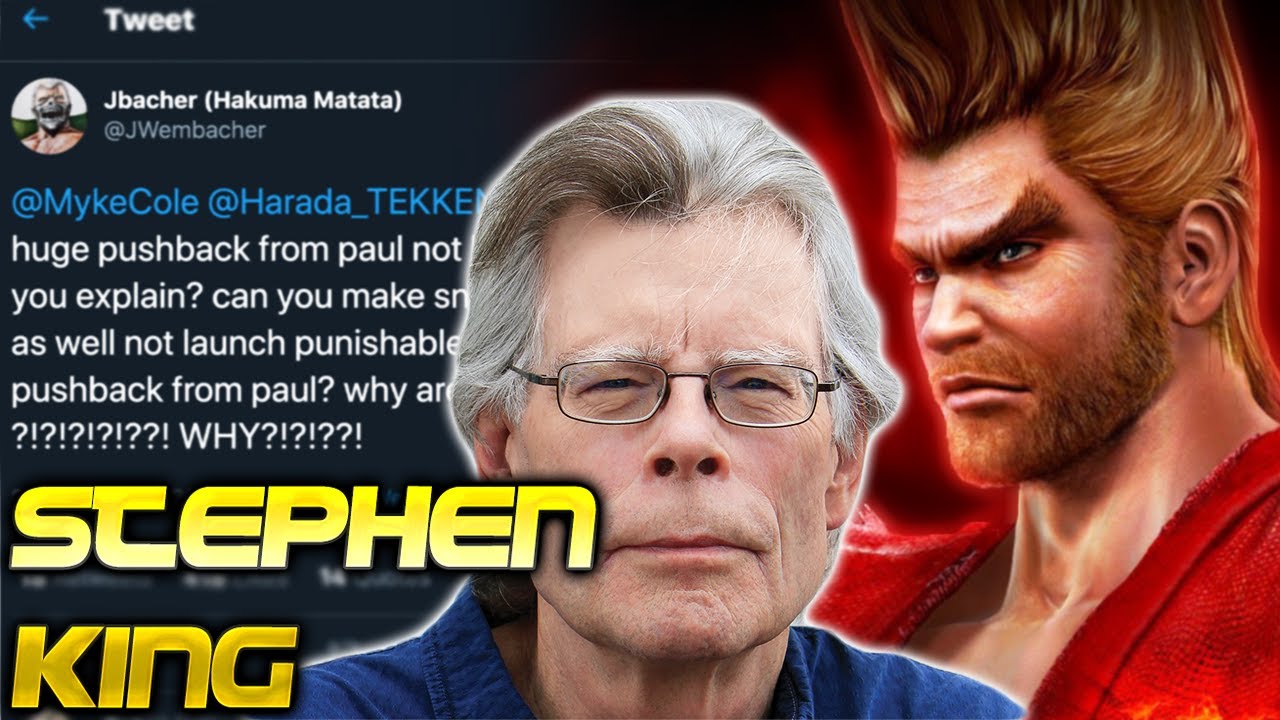 Stephen King Is Confused Reading A TEKKEN Tweet