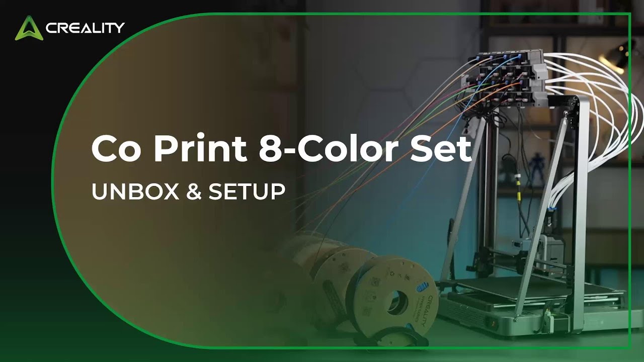 Co Print 8-Color Set UNBOX & SETUP