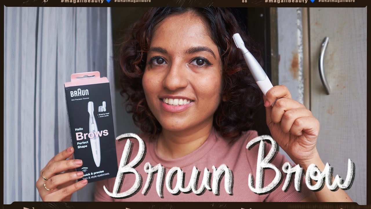 Обзор триммера для бровей Braun (новинка 2022 года) 🤨 | распаковка, демонстрация + обзор (безболе...