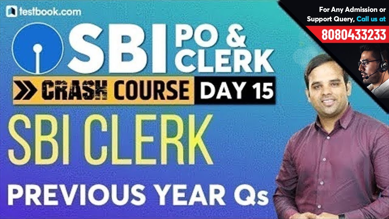 Reasoning Questions from SBI Clerk Previous Year Papers | Crack SBI PO 2019 | Crash Course Day 15