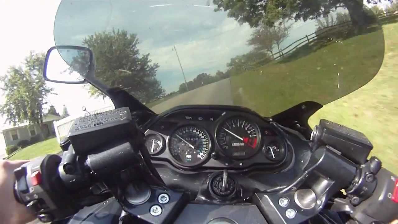Zx11 Ninja test ride