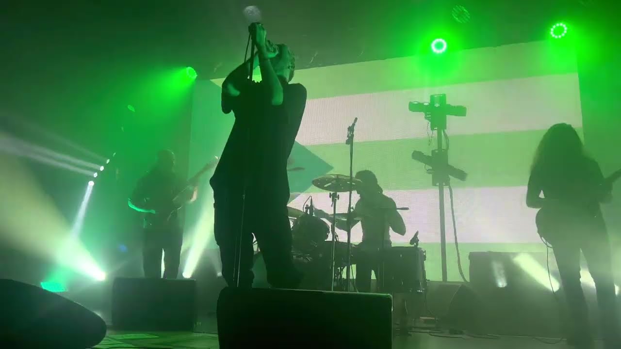 Glassjaw Our Color Green live in Brooklyn 3/23/22