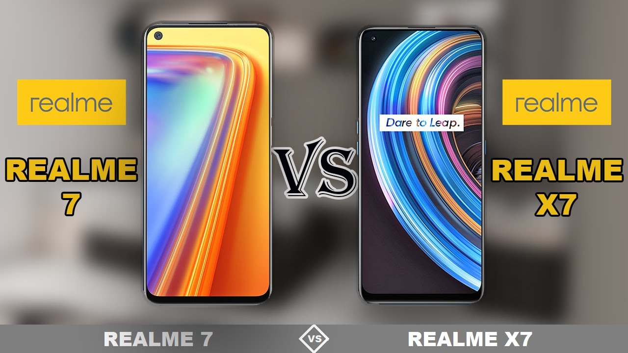 REALME 7 vs REALME X7 | Full Specs Comparison
