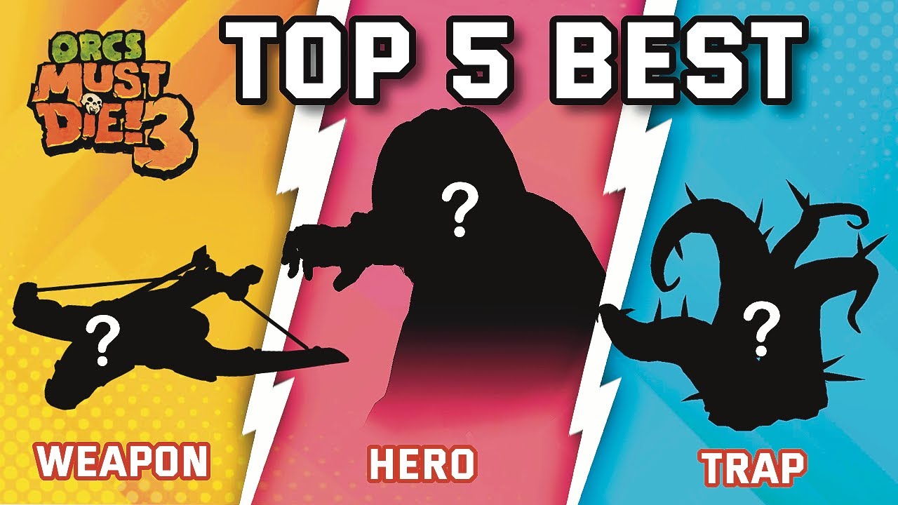 Best way to fight the Orcs (Weapon + Hero + Trap) - Orcs Must Die! 3