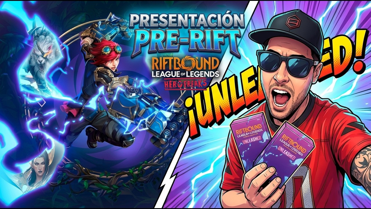 Pre-Rift Unleashed apertura de sobres  #riftbound #rbunleashed #leagueoflegends #riot